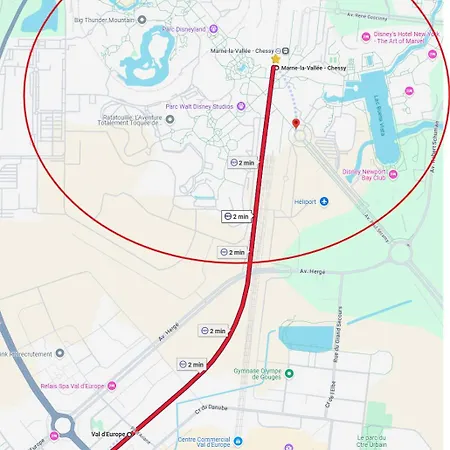 L'ilot Du Val D'europe A 2 Minutes Du Rer Et A 5 Minutes De Disneyland * Montevrain